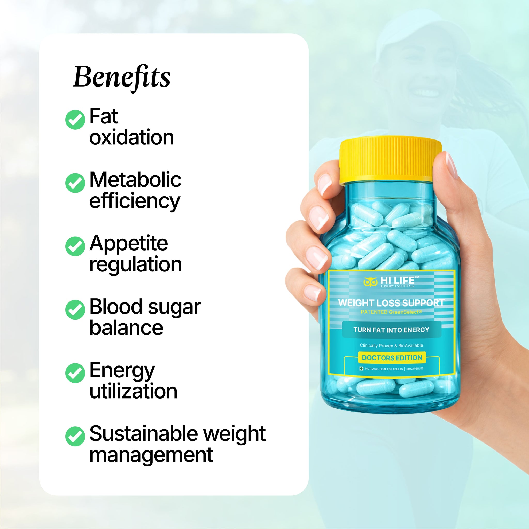 Weight Loss Support Capsules | Pack of 30