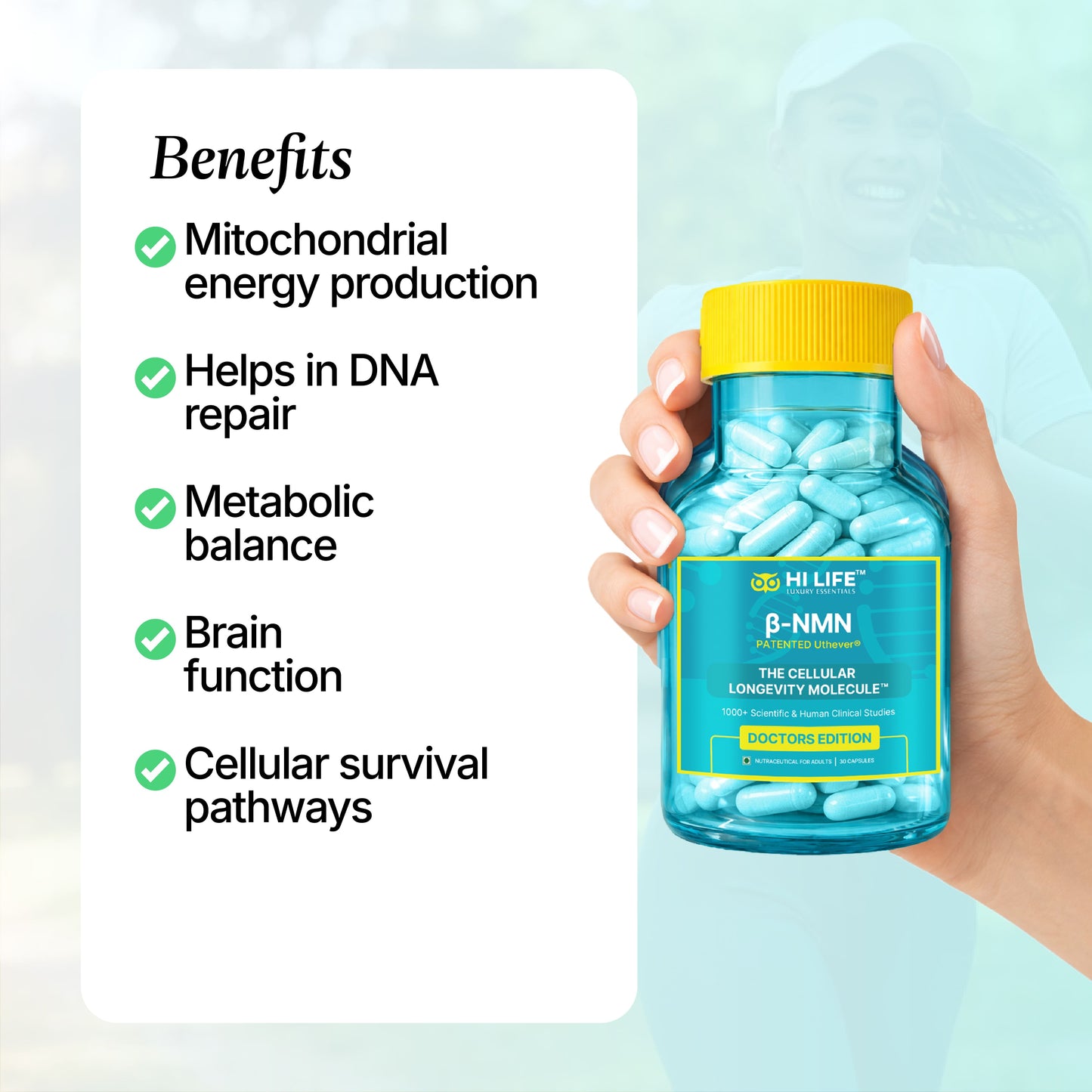 β-NMN Capsules | Pack of 30