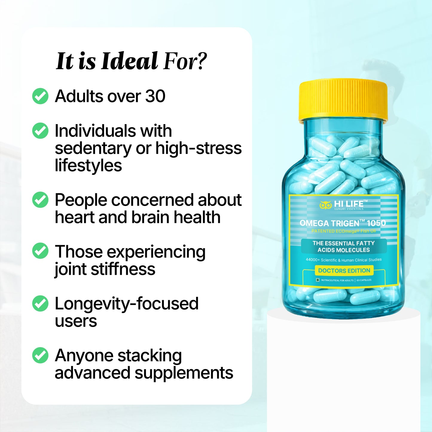 OMEGA 3 Capsules | Pack of 30